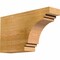 Ekena Millwork Pescadero Rough Sawn Rafter Tail, Western Red Cedar, 4"W x 10"H x 18"L RFT04X10X18PEC00RWR - alternate 1
